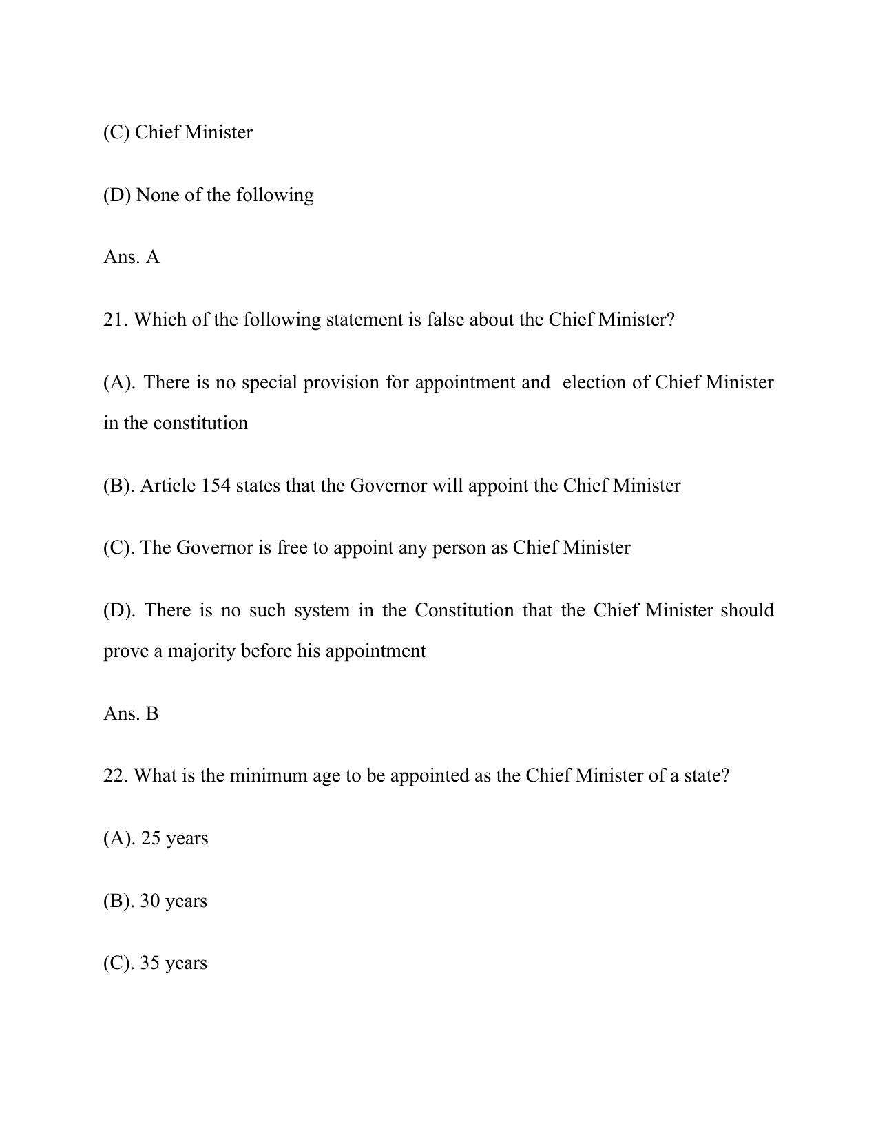 Electricity Department Lakshadweep Old Papers General Knowledge (12th Standard) - Page 10