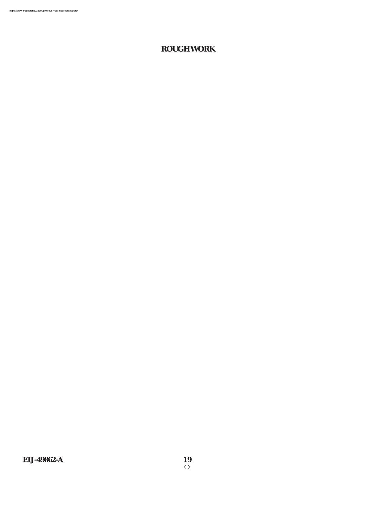 Delhi High Court Junior Judicial Assistant Maths Previous Question Paper - Page 1