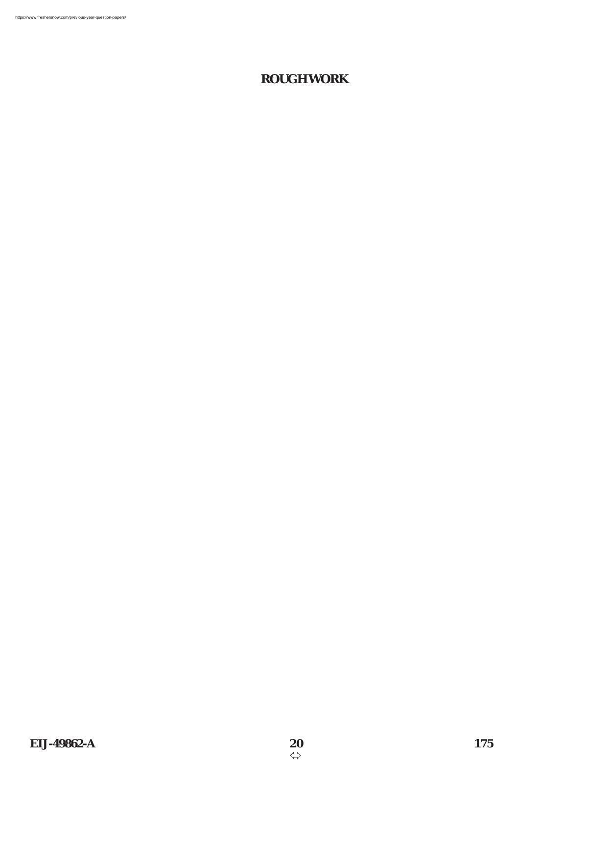 Delhi High Court Junior Judicial Assistant Maths Previous Question Paper - Page 20