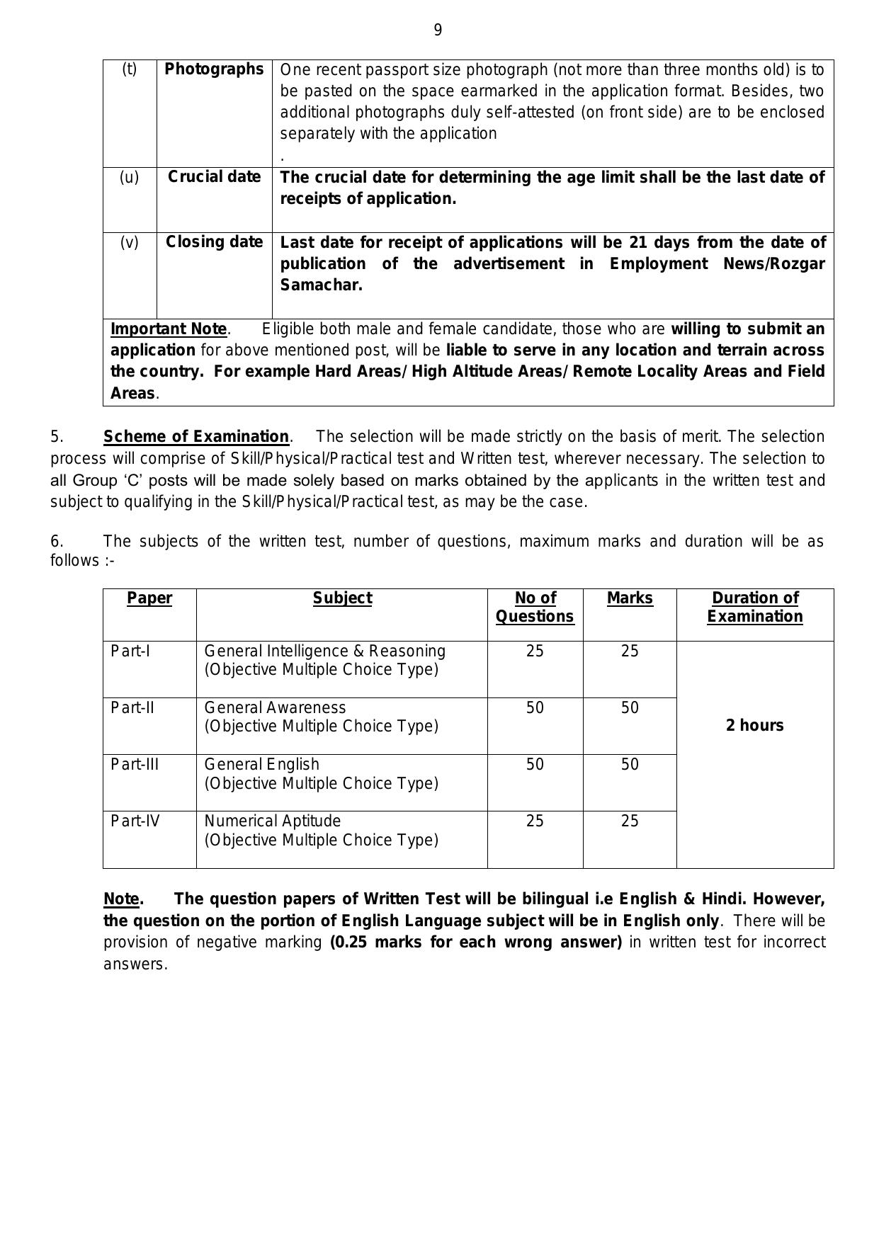 ASC Centre South 236 MTS, Fireman and Various Posts Recruitment 2023 - Page 5