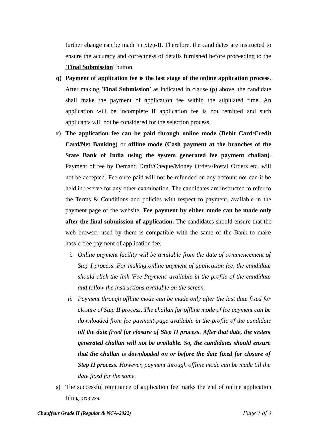 High Court of Kerala Recruitment 2022 for 19 Chauffeur Grade-II - Page 8