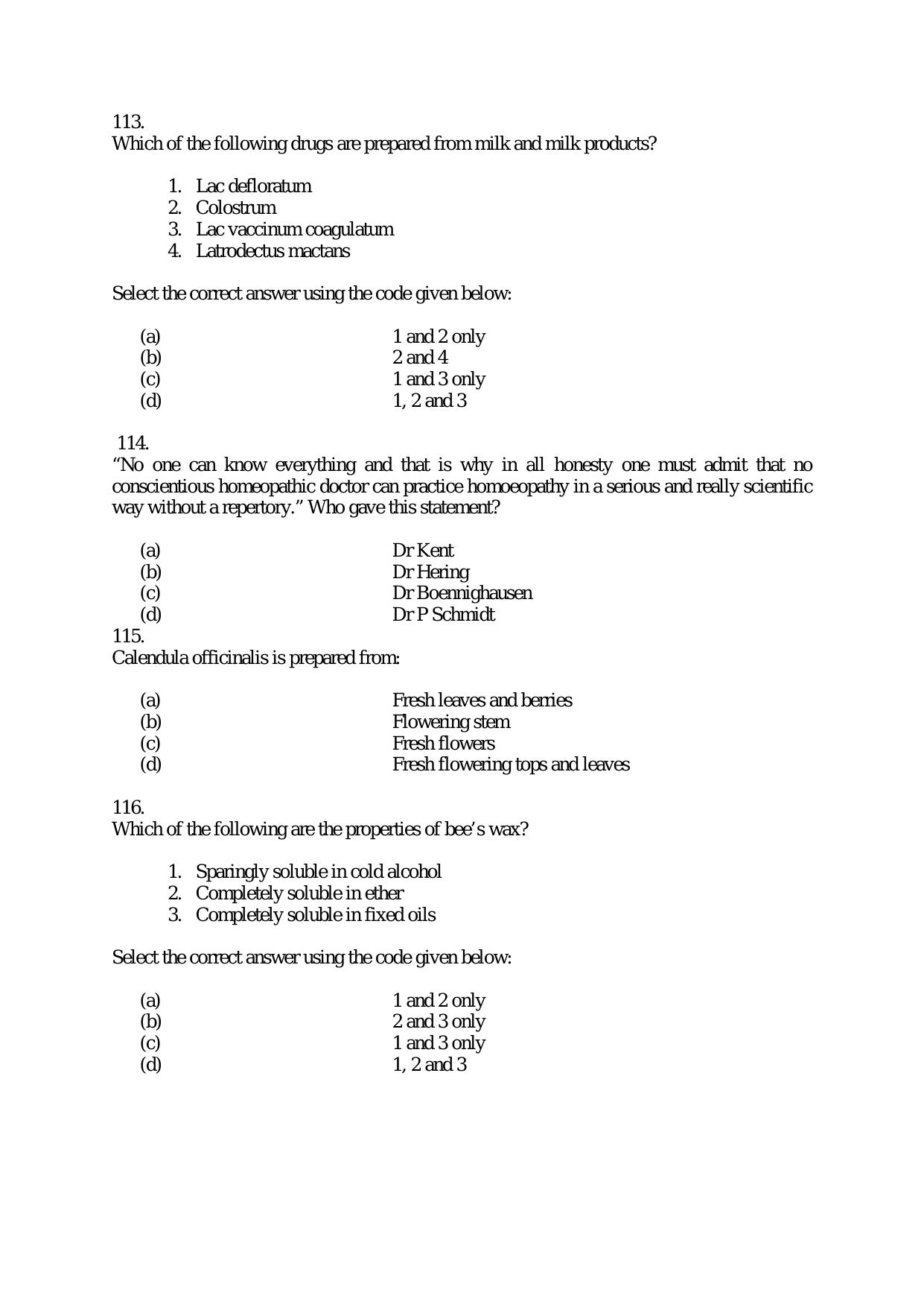 Medical Officer FACT Question Papers PDF Download - Page 23