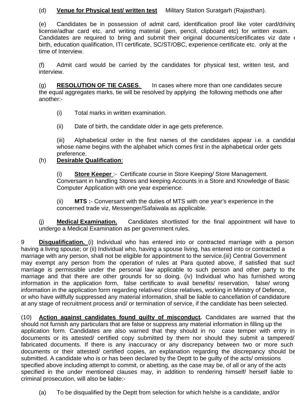 815 Combat Engineering Training Camp Group-C Recruitment 2022 - Page 5