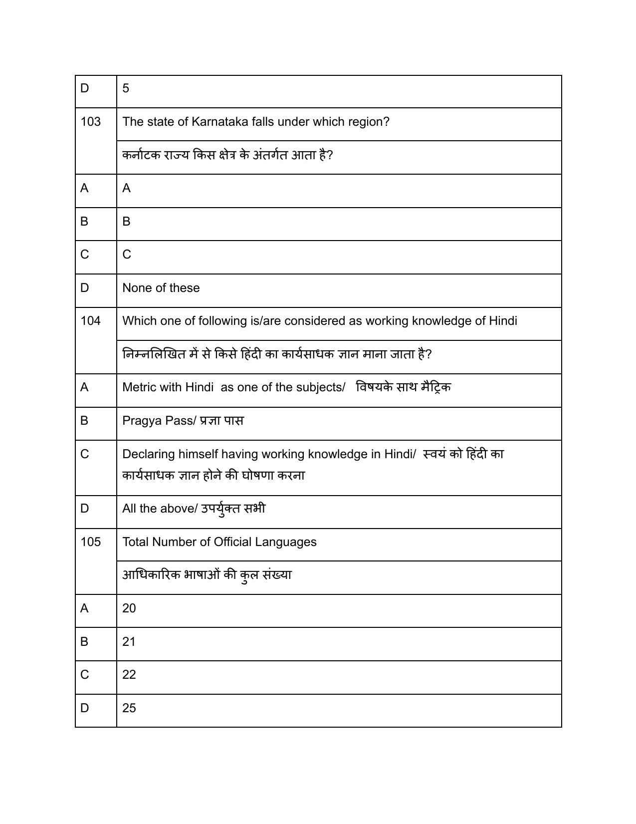 South Western Railway G and Senior Instructor Level 7 (Shift-1) Question Paper - Page 40