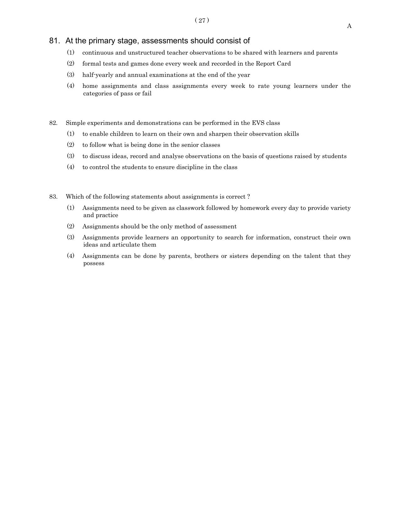 TS Child Development & Pedagogy Paper - Page 18