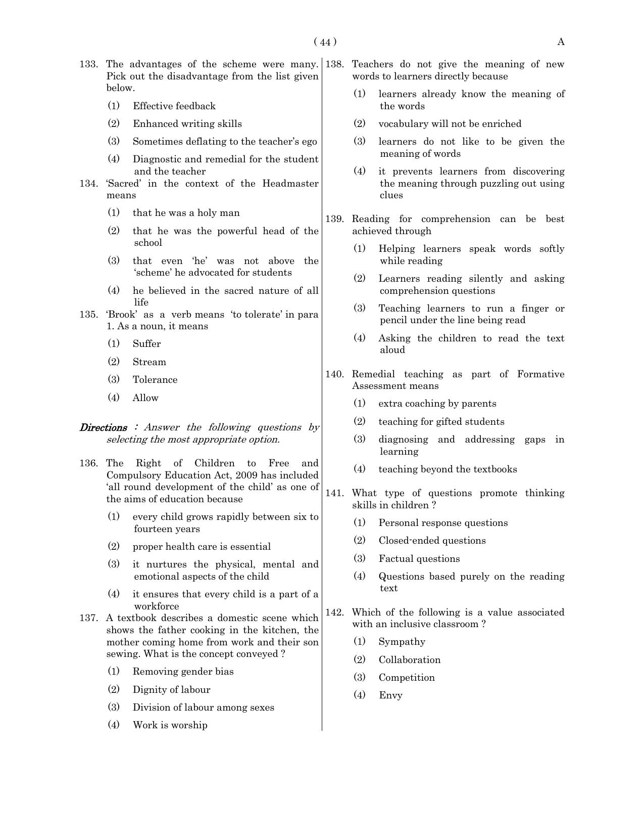 TS Child Development & Pedagogy Paper - Page 28