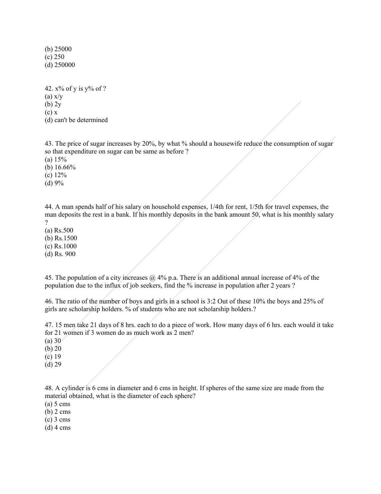 OSSC Junior Clerk General Awareness Question Papers - Page 6