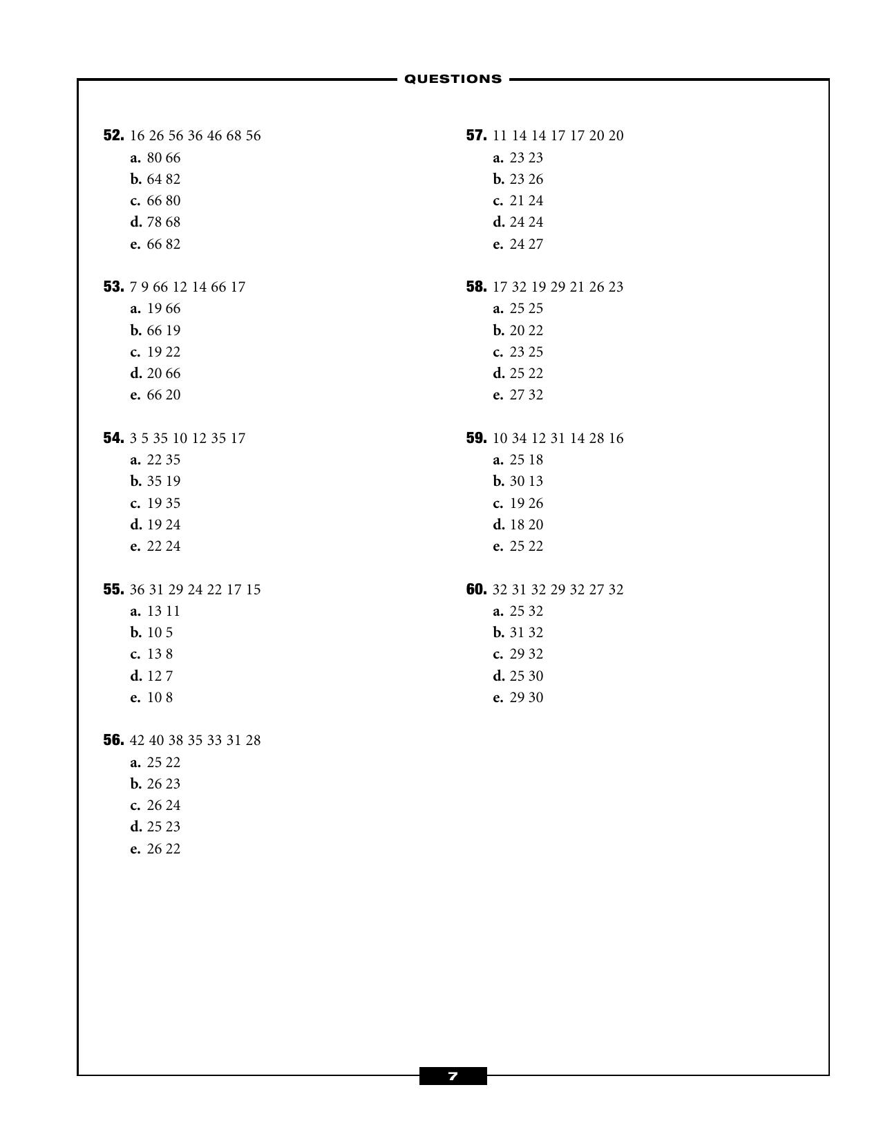 Assam Police DEO, LDA & Other Posts Reasoning Previous Papers - Page 6
