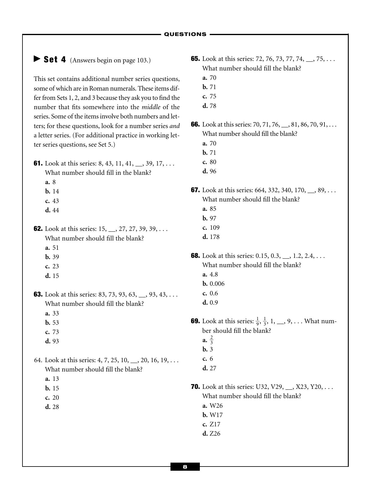 Assam Police DEO, LDA & Other Posts Reasoning Previous Papers - Page 7