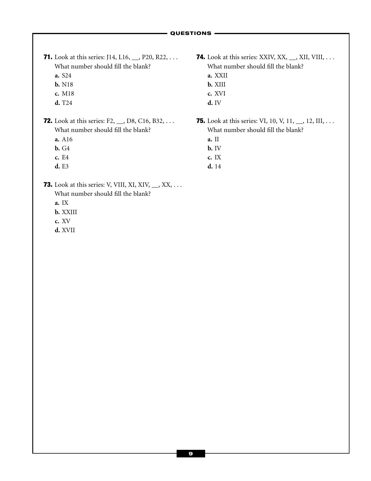 Assam Police DEO, LDA & Other Posts Reasoning Previous Papers - Page 8