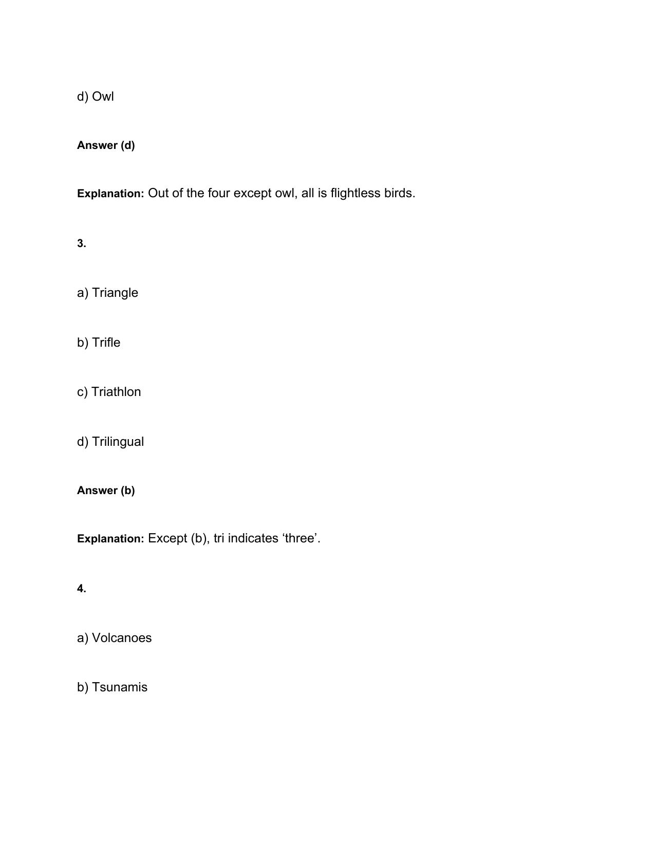 CSPHCL Junior Engineer Reasoning Previous Paper - Page 2
