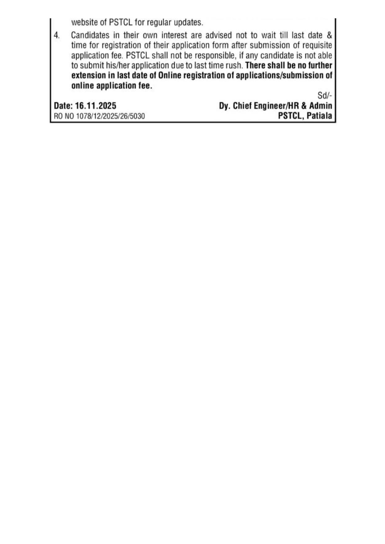 PSTCL 270 Clerk, Accountant and Various Posts Recruitment 2025 - Page 2