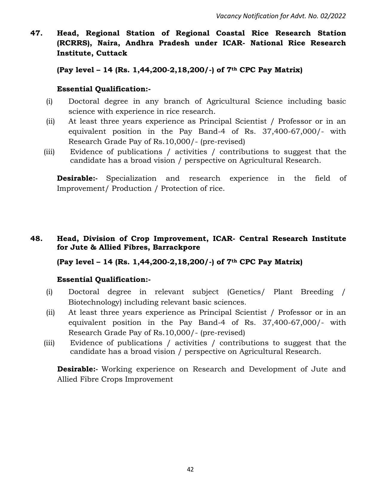 ASRB Non-Research Management Recruitment 2022 - Page 169