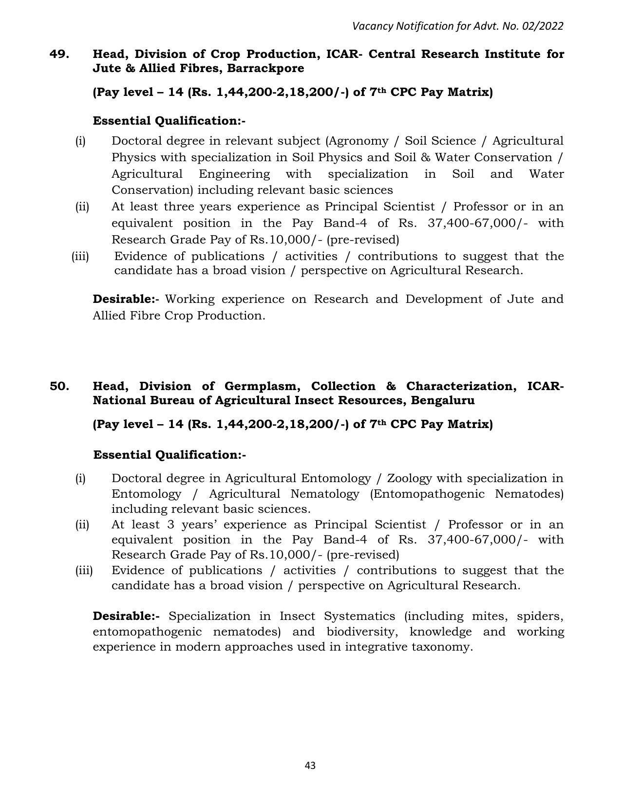 ASRB Non-Research Management Recruitment 2022 - Page 140