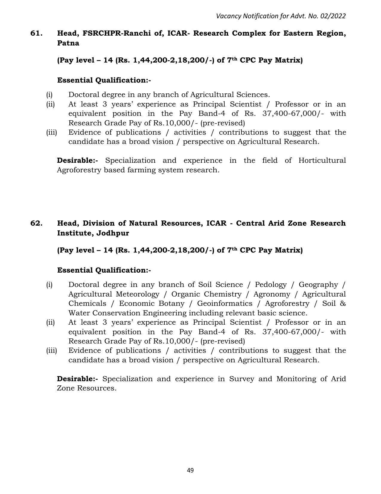 ASRB Non-Research Management Recruitment 2022 - Page 141