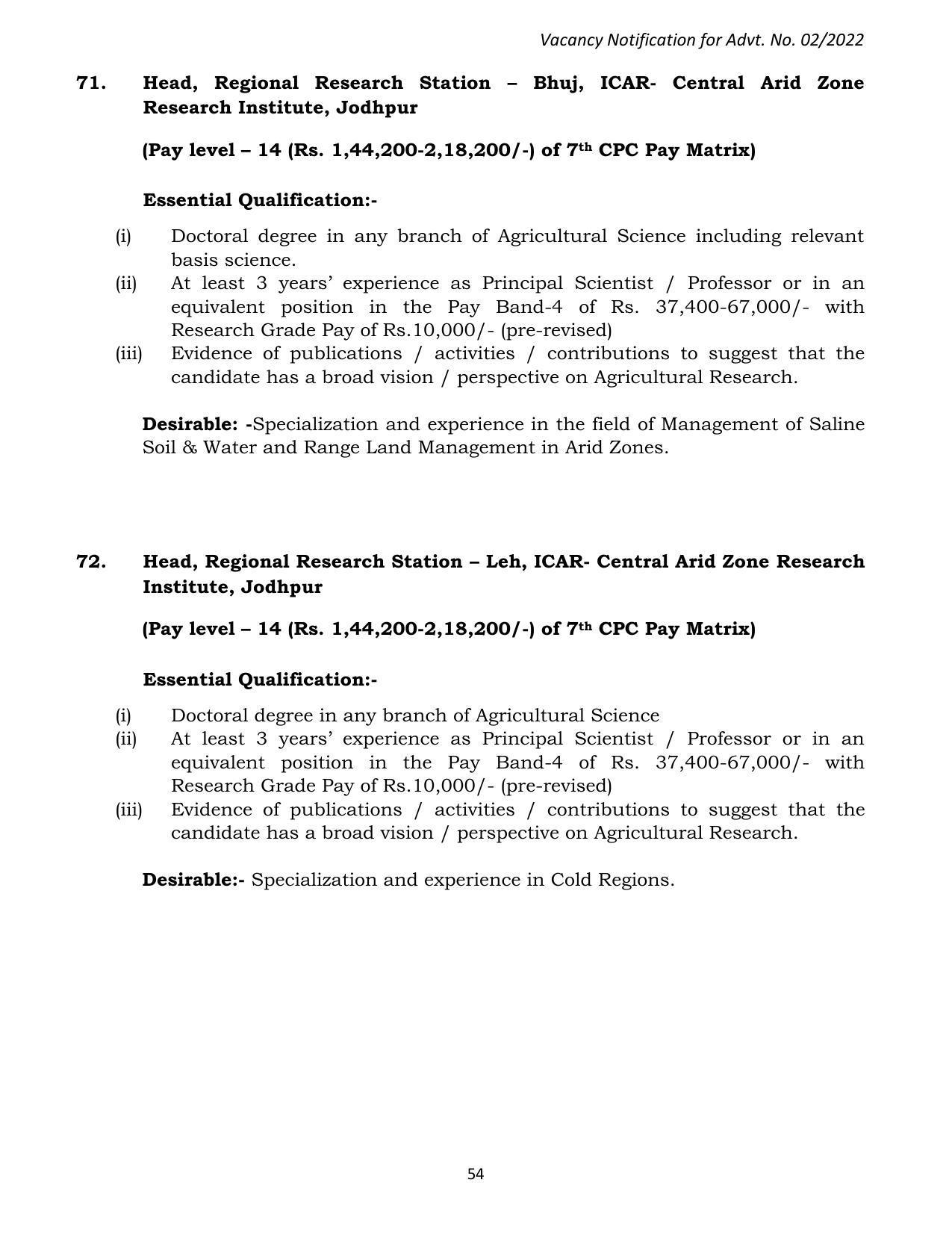ASRB Non-Research Management Recruitment 2022 - Page 160