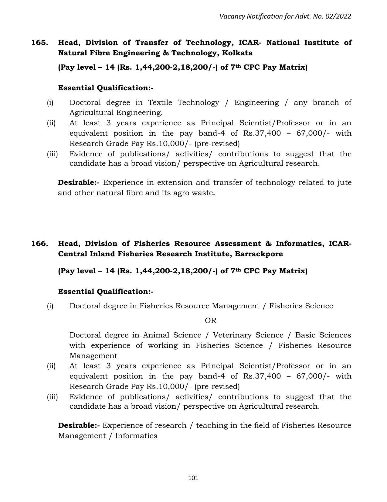 ASRB Non-Research Management Recruitment 2022 - Page 146
