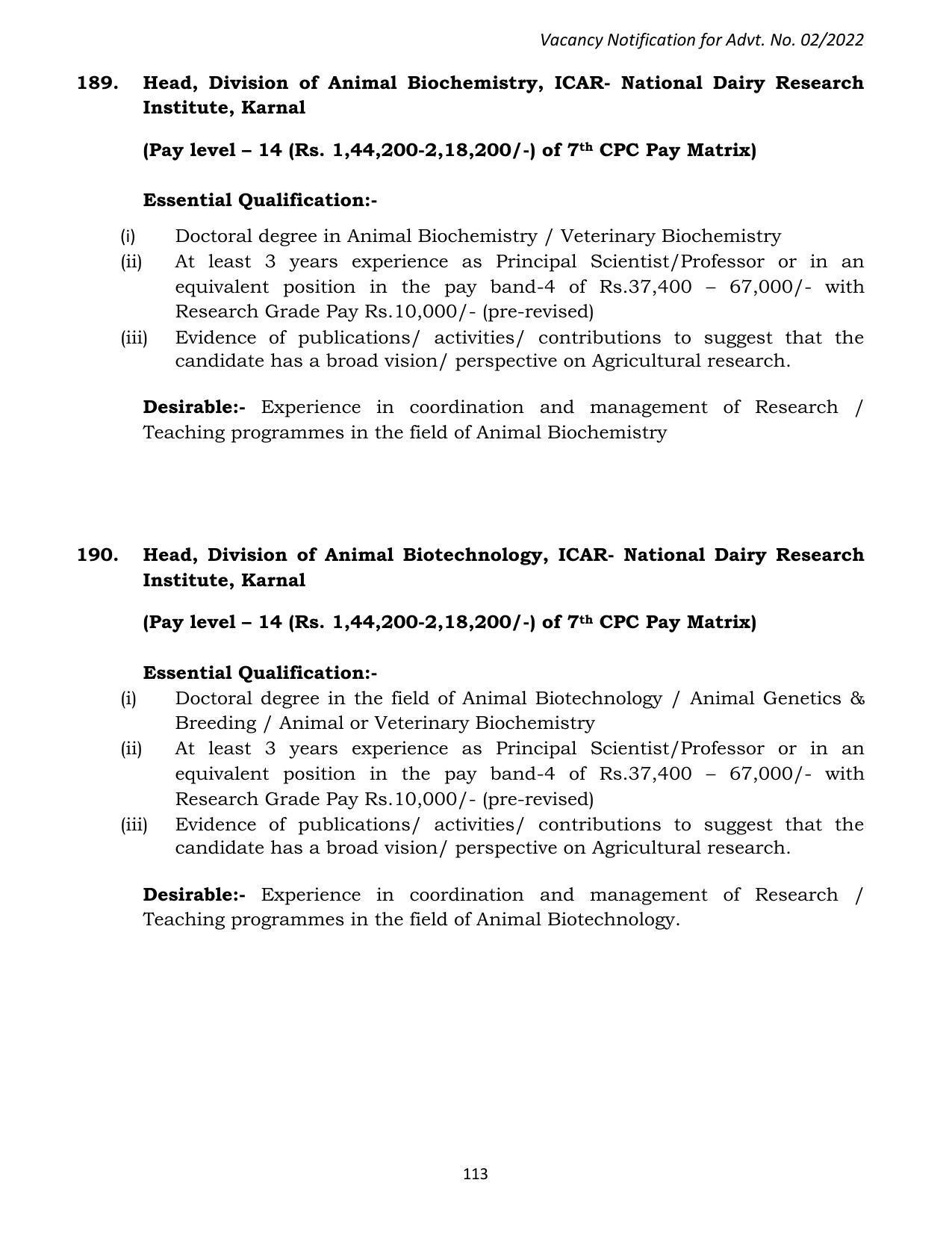 ASRB Non-Research Management Recruitment 2022 - Page 167