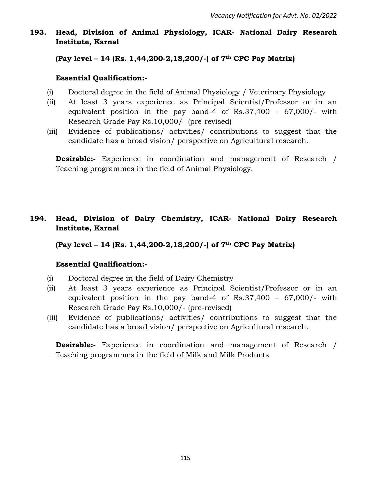 ASRB Non-Research Management Recruitment 2022 - Page 191
