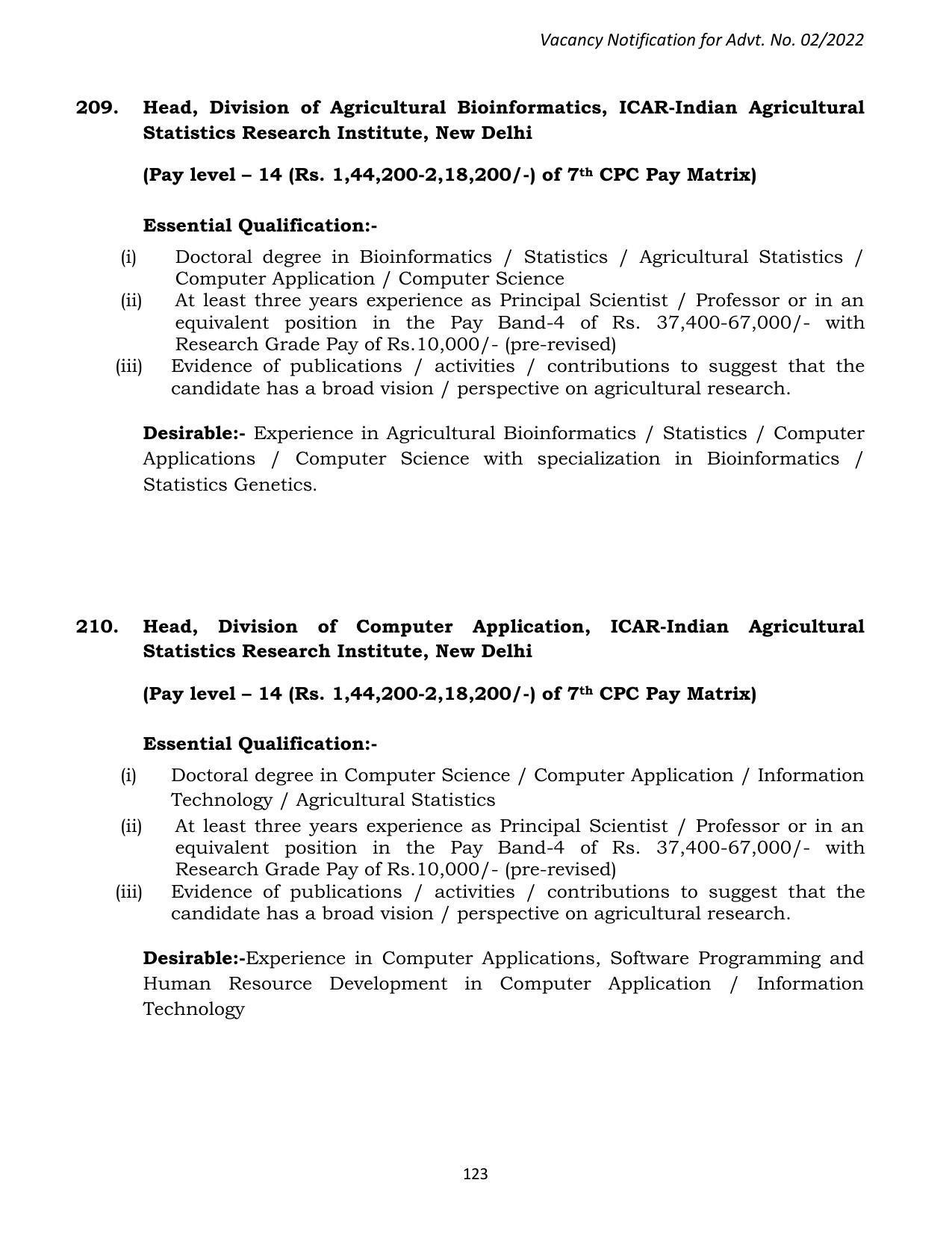 ASRB Non-Research Management Recruitment 2022 - Page 134