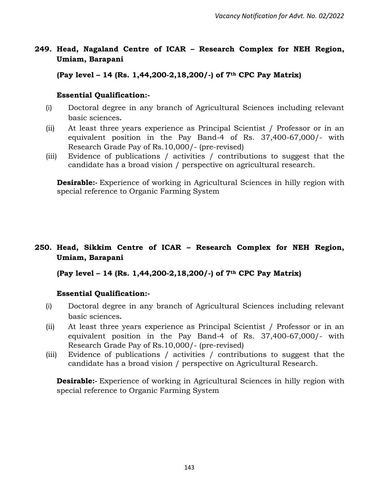 ASRB Non-Research Management Recruitment 2022 - Page 143