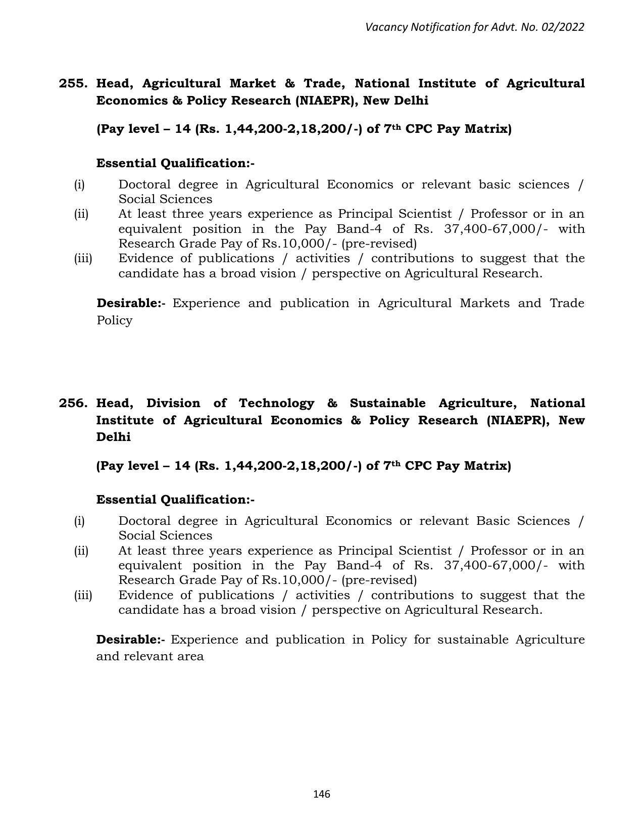 ASRB Non-Research Management Recruitment 2022 - Page 121