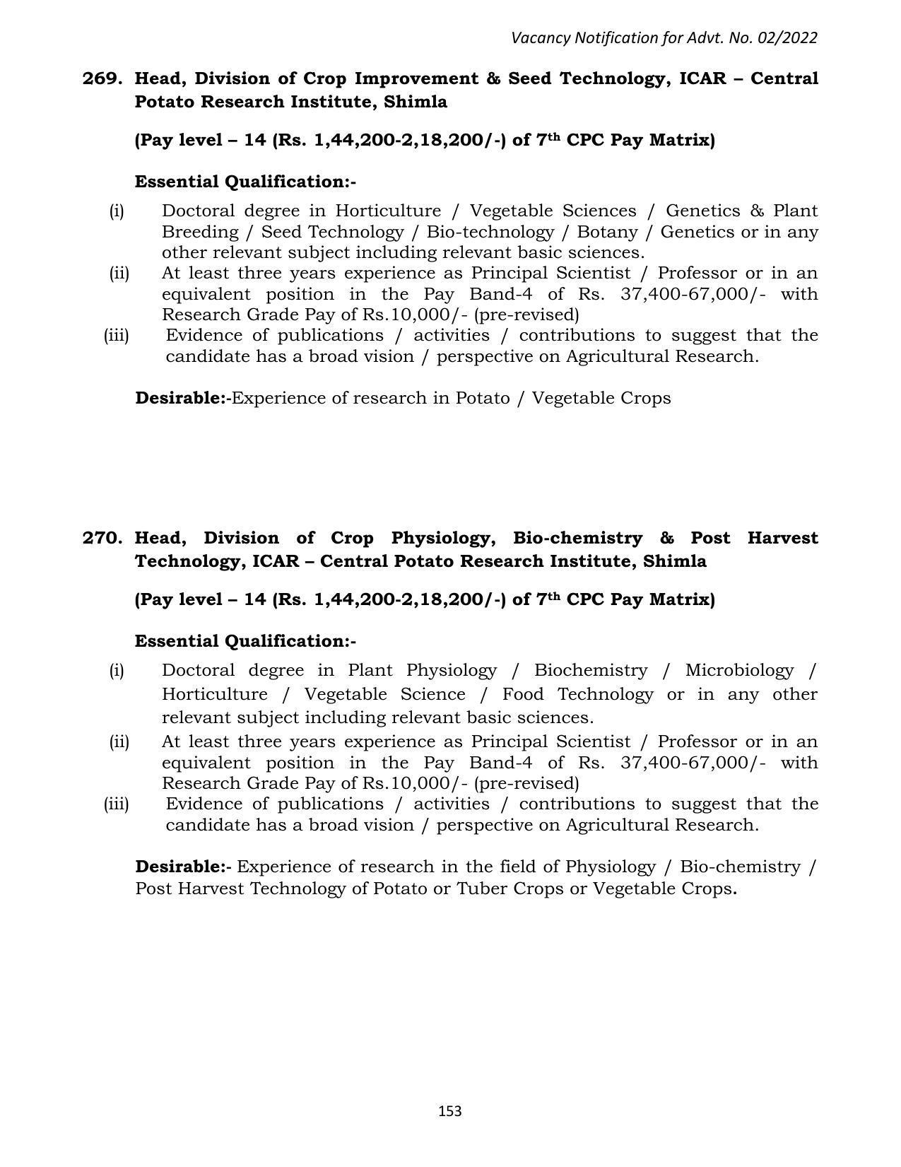 ASRB Non-Research Management Recruitment 2022 - Page 128