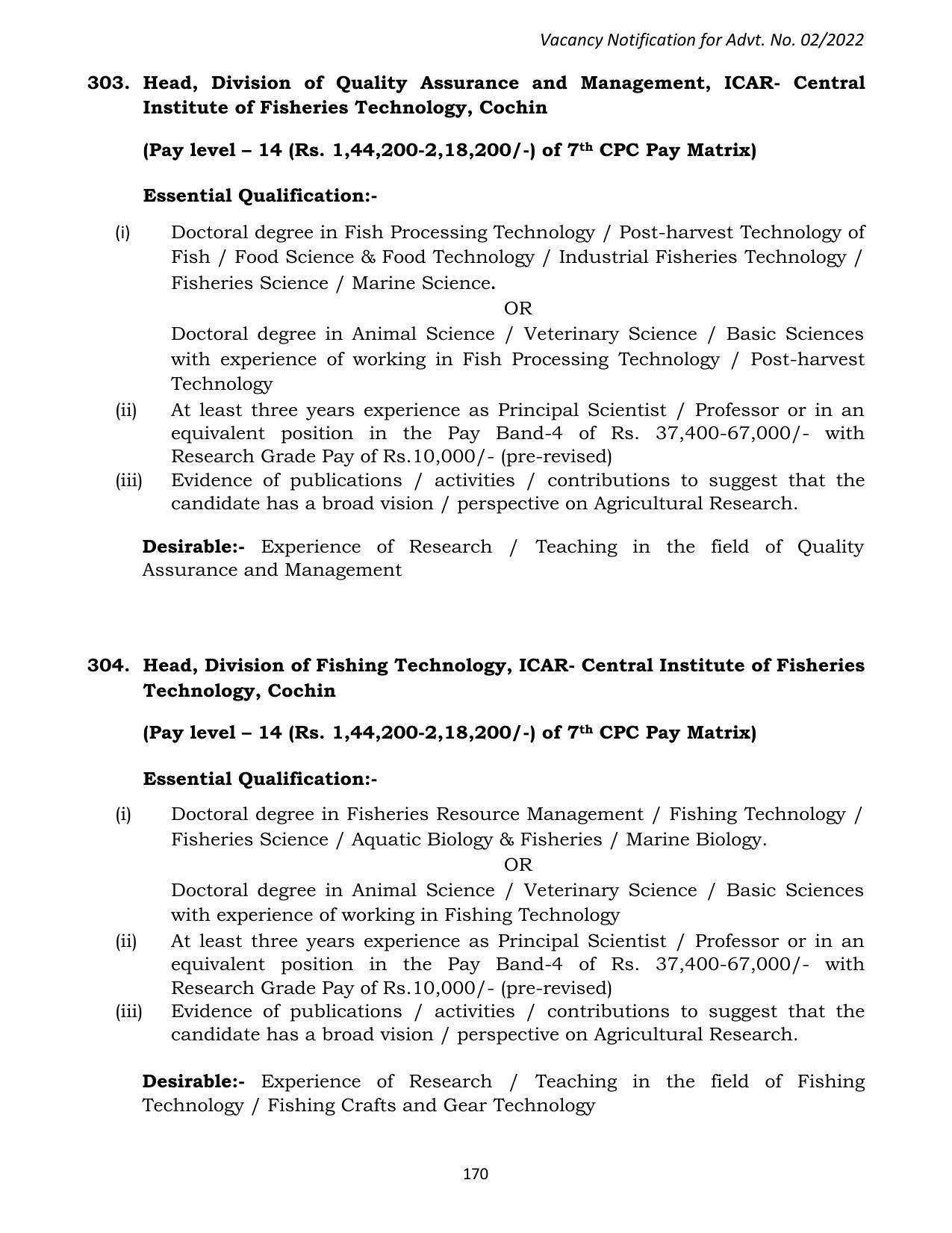ASRB Non-Research Management Recruitment 2022 - Page 164