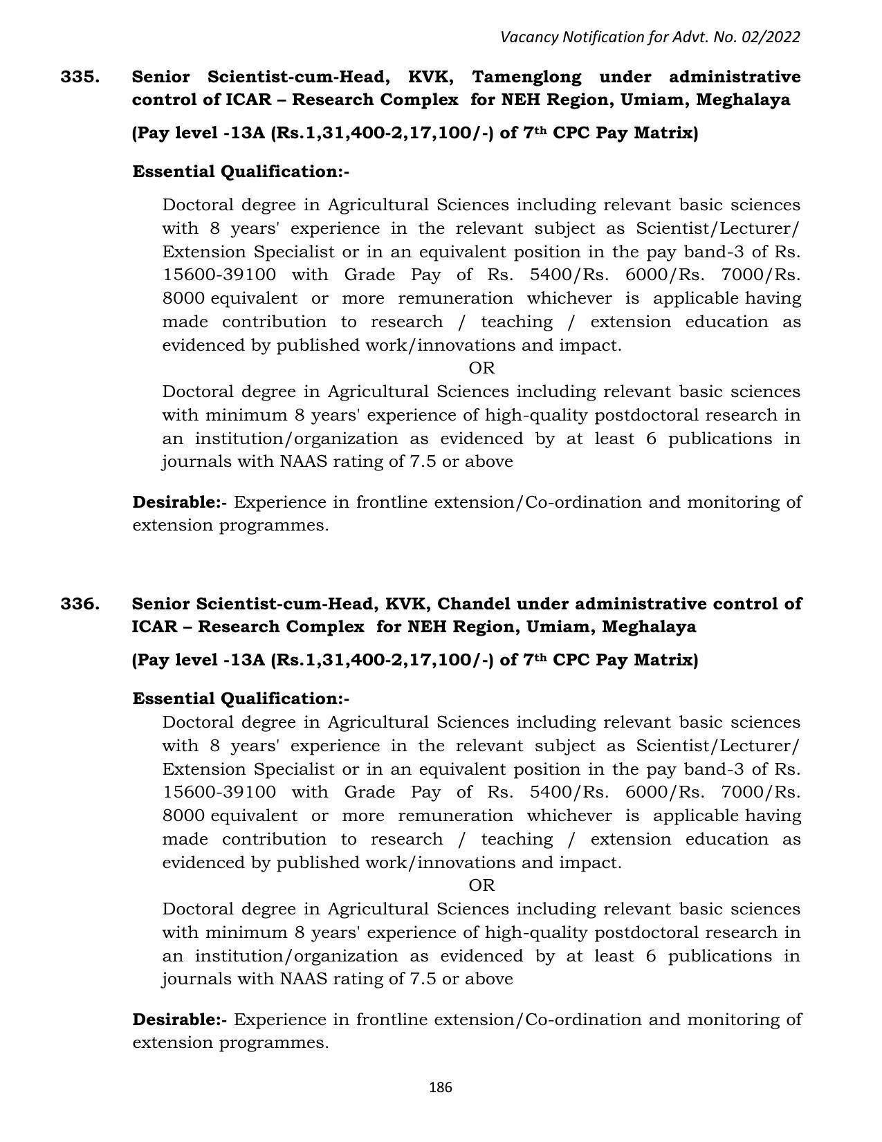 ASRB Non-Research Management Recruitment 2022 - Page 142