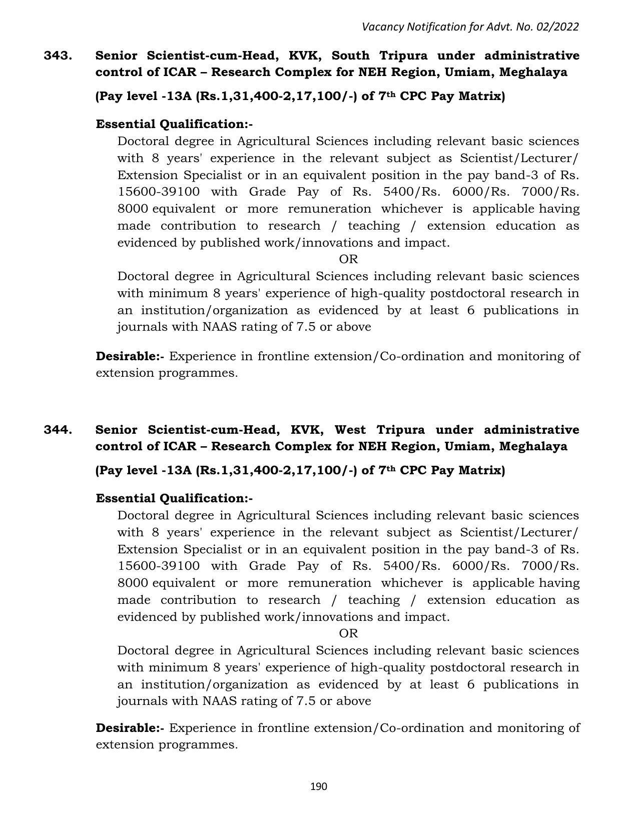 ASRB Non-Research Management Recruitment 2022 - Page 44