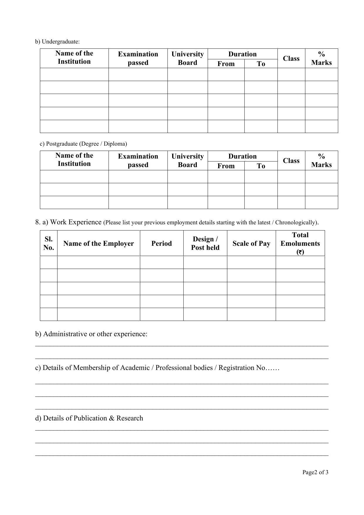 JSS Medical College Invites Application for Lady Medical Officer Recruitment 2022 - Page 2