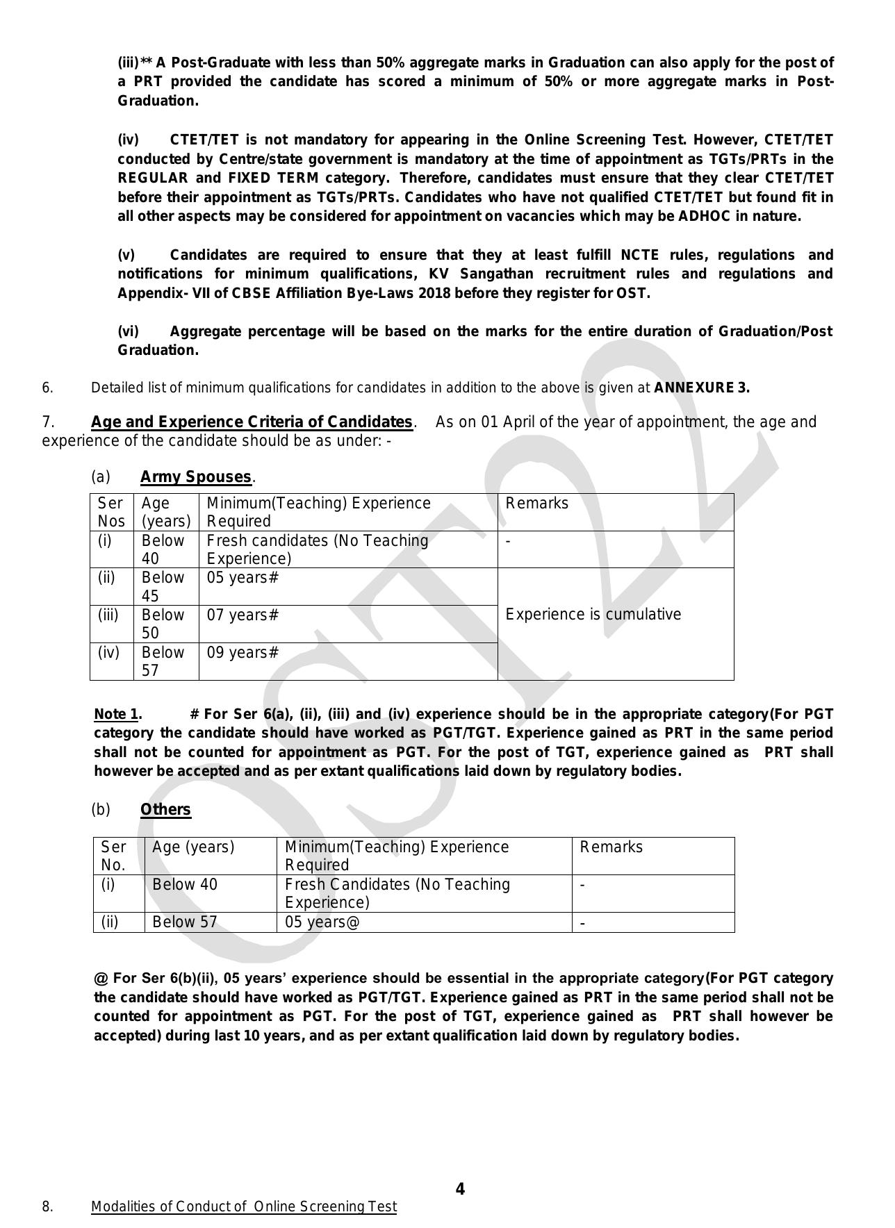 AWES PGT, TGT, PRT Recruitment 2023 - Page 6