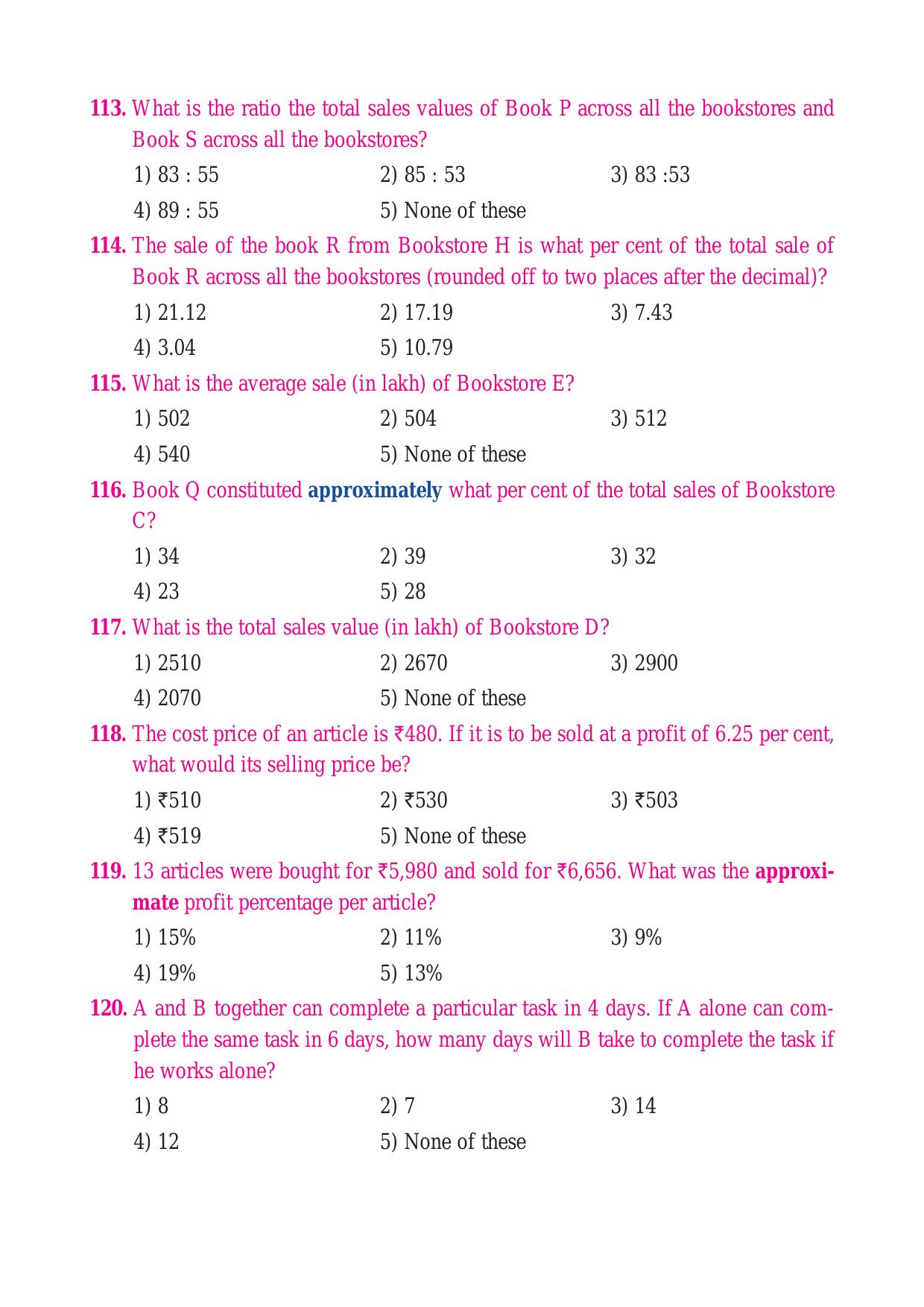 MAHADISCOM Vidyut Sahayak Quantitative Aptitude Old Papers - Page 5
