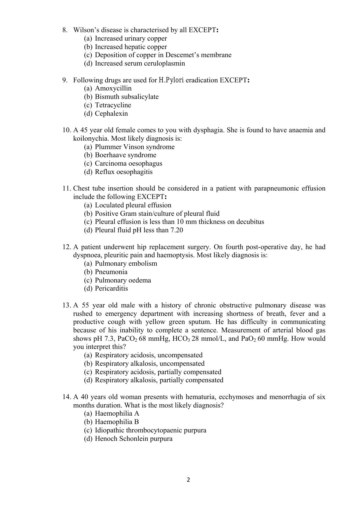 GPSC GMHS Class 1 & Class 2 Old Papers Here - Page 2