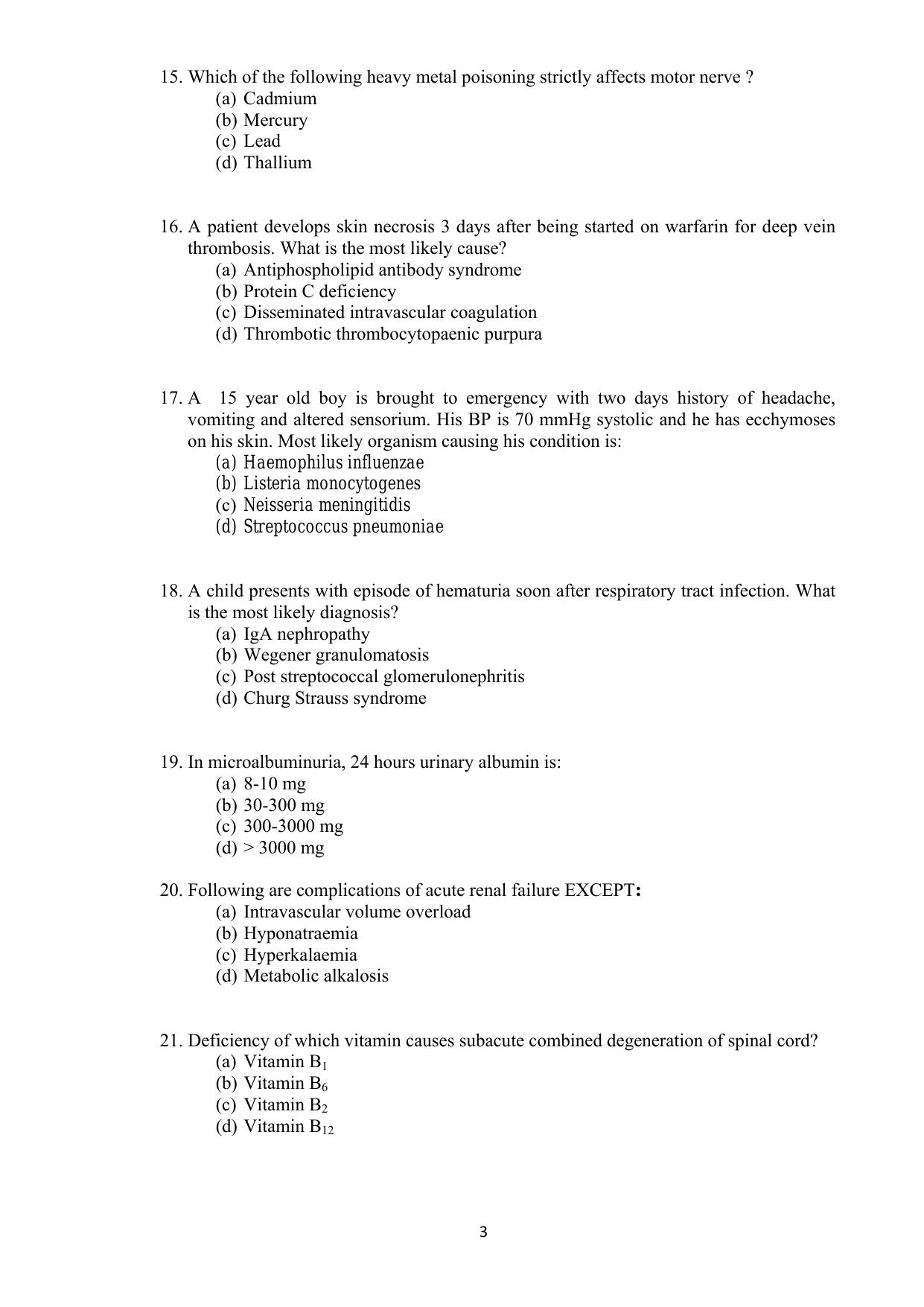 GPSC GMHS Class 1 & Class 2 Old Papers Here - Page 3