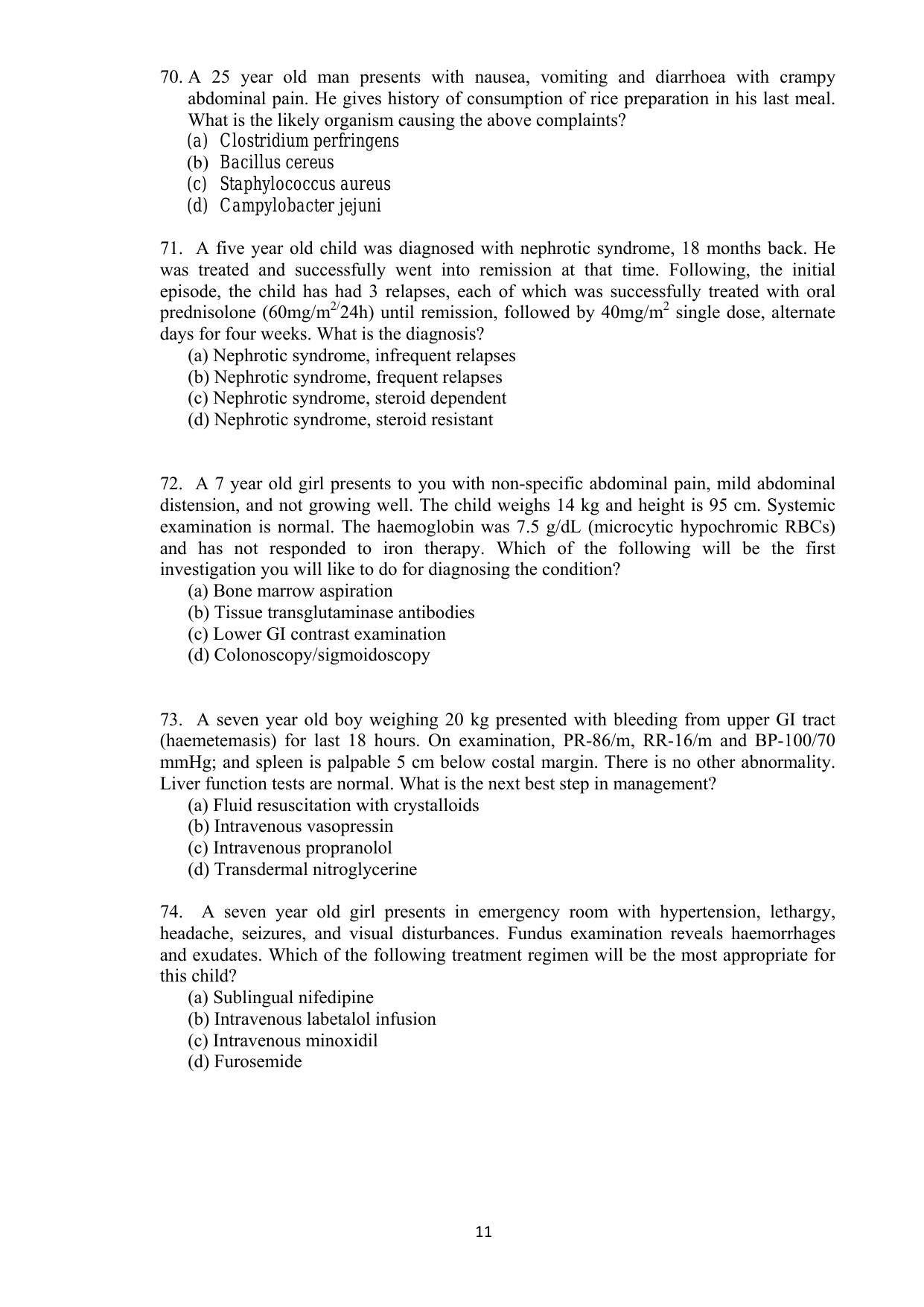 GPSC GMHS Class 1 & Class 2 Old Papers Here - Page 11