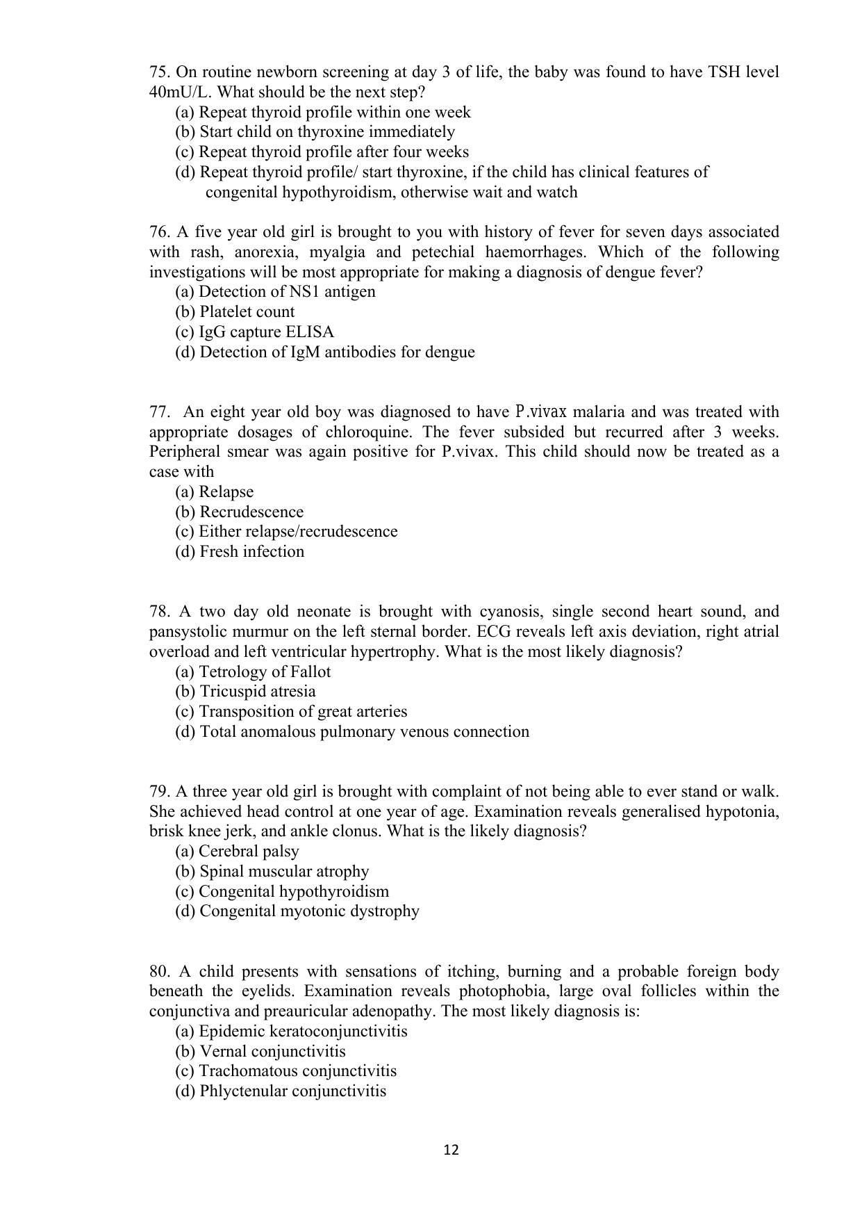GPSC GMHS Class 1 & Class 2 Old Papers Here - Page 12