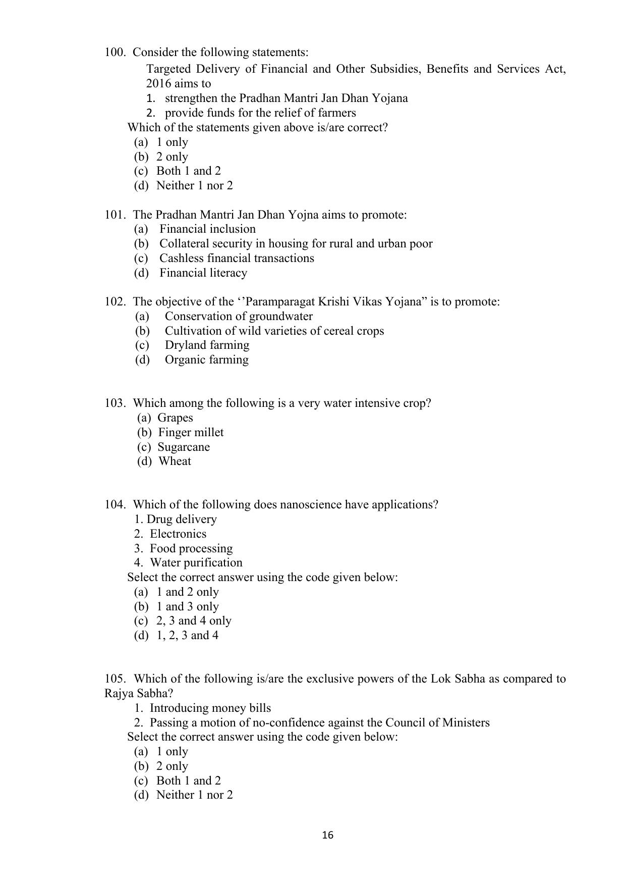 GPSC GMHS Class 1 & Class 2 Old Papers Here - Page 16