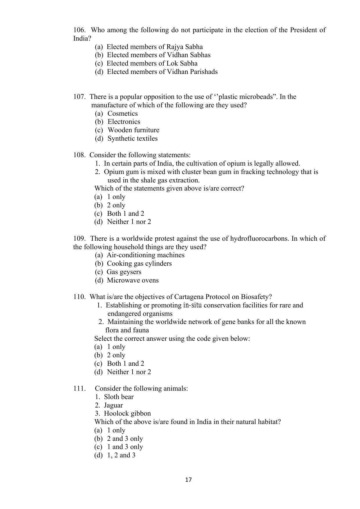 GPSC GMHS Class 1 & Class 2 Old Papers Here - Page 17
