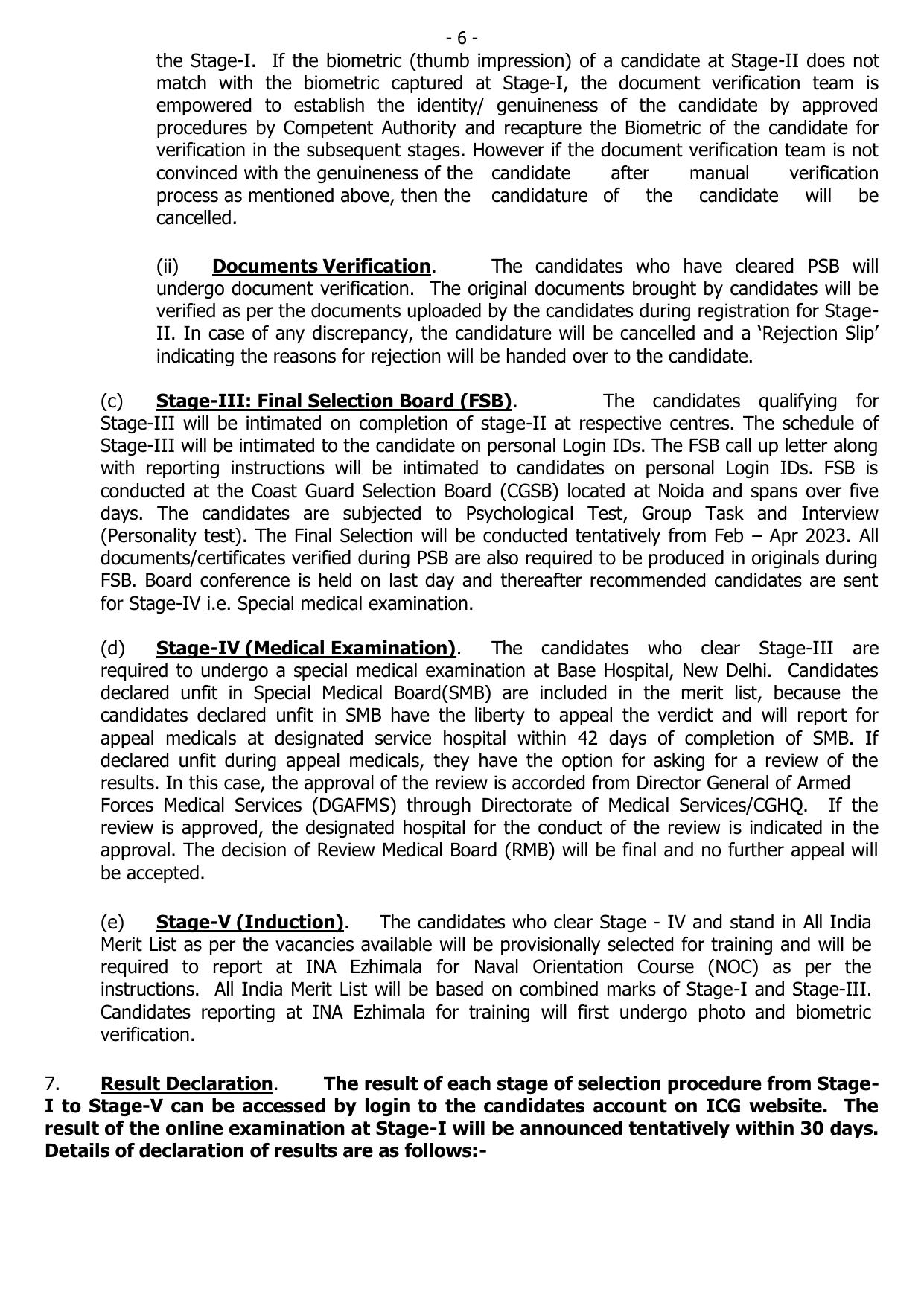 ICG Assistant Commandant Recruitment 2023 - Page 11