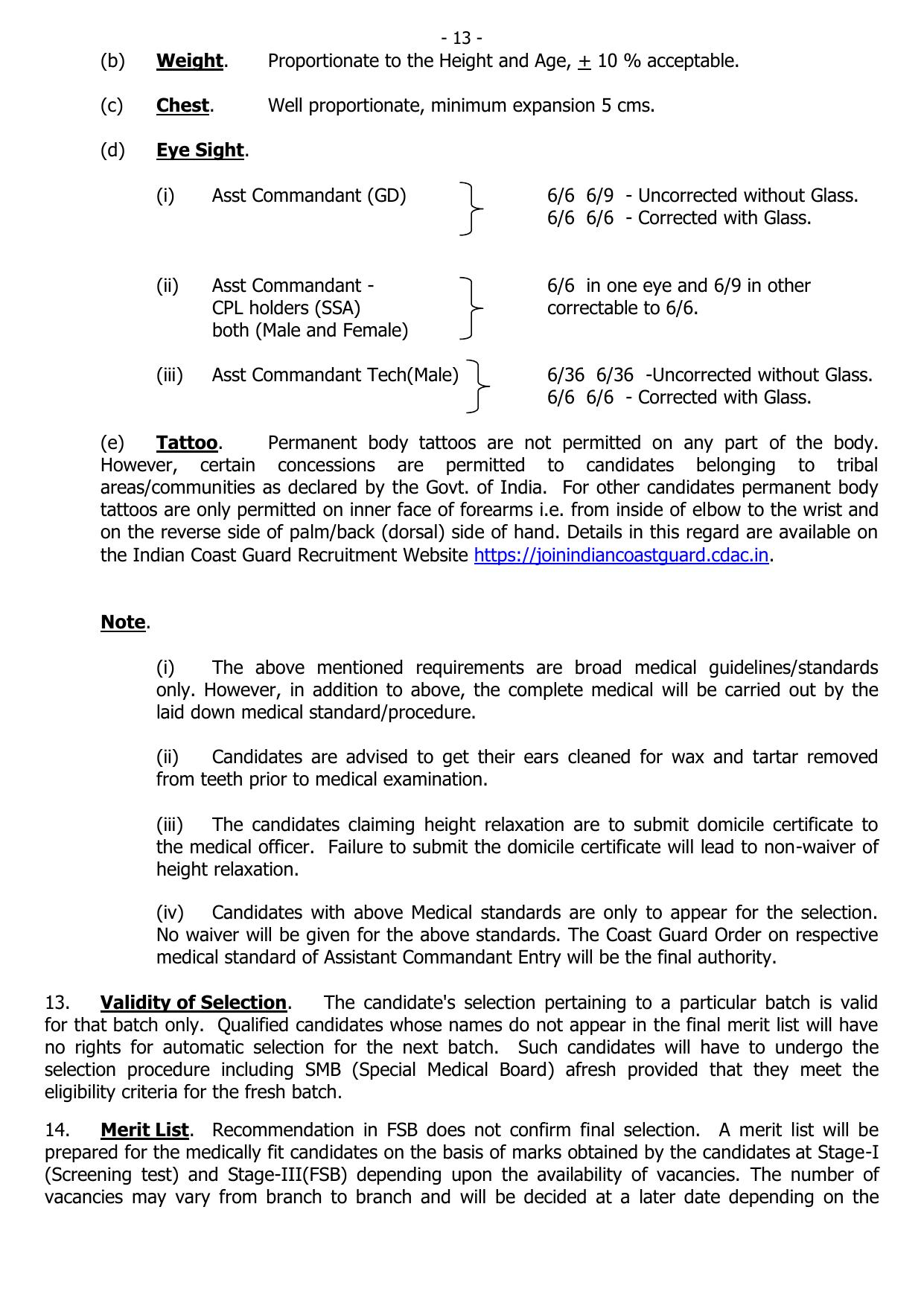ICG Assistant Commandant Recruitment 2023 - Page 16