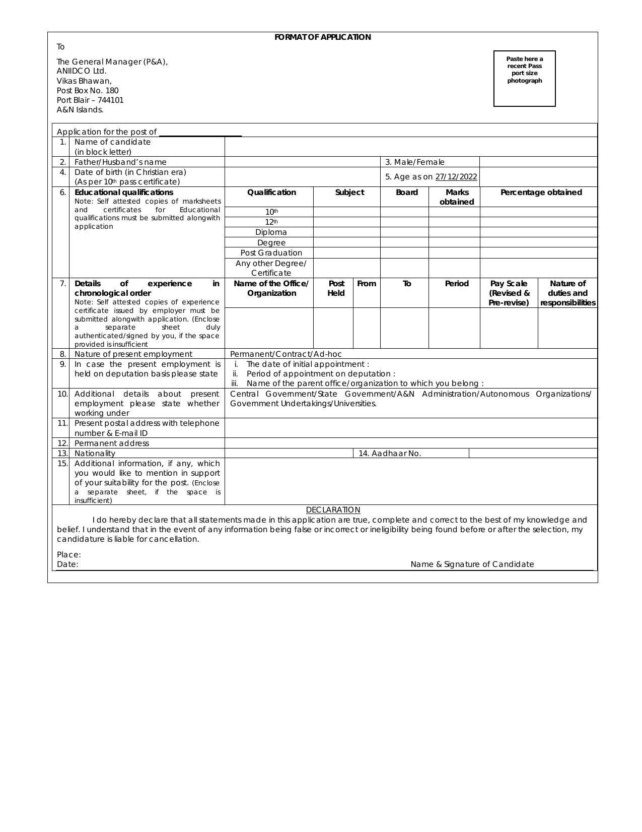 ANIIDCO Invites Application for 18 Environmental Planner, More Vacancies Recruitment 2022 - Page 5