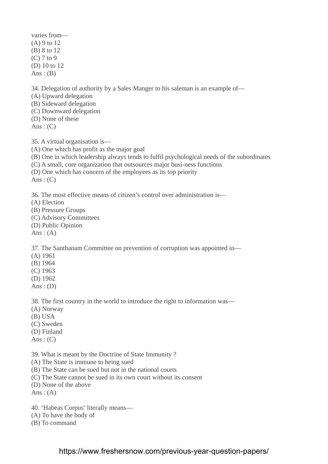 patnahighcourt.bih.nic.in District Judge Entry Level Model Papers for Law - Page 6