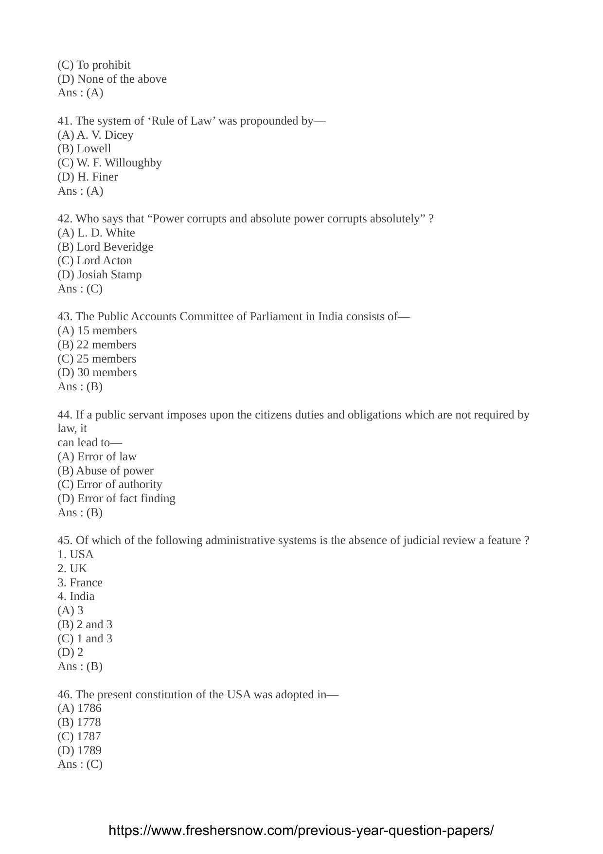 patnahighcourt.bih.nic.in District Judge Entry Level Model Papers for Law - Page 7