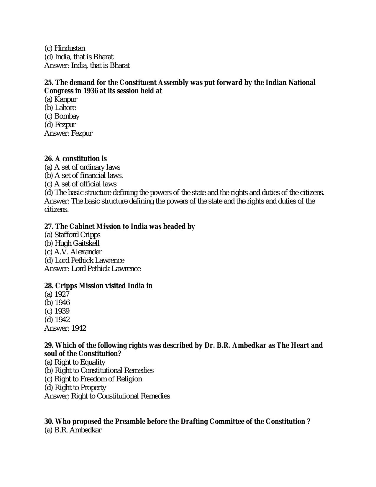 patnahighcourt.bih.nic.in District Judge Entry Level Model Papers for Law - Page 39