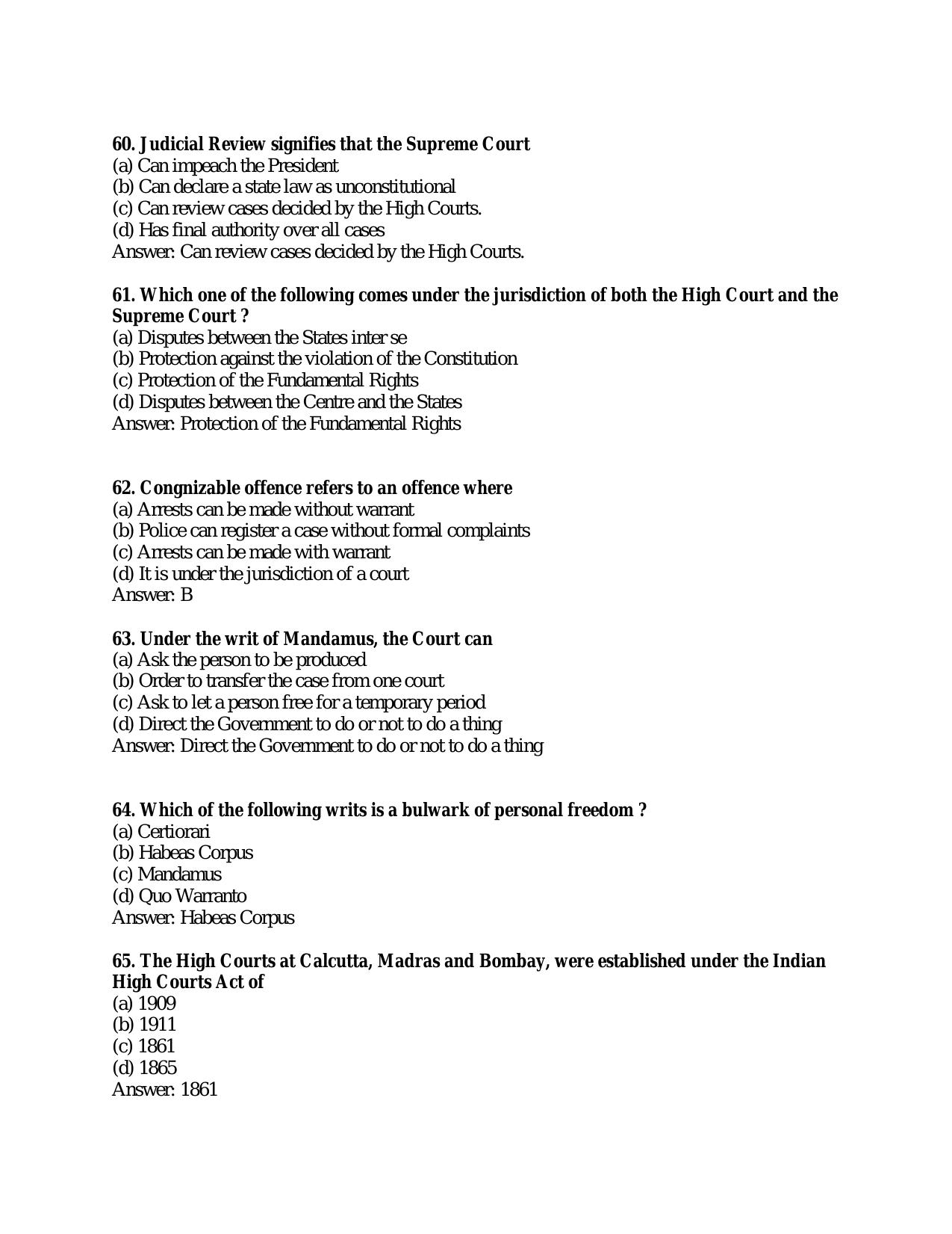 patnahighcourt.bih.nic.in District Judge Entry Level Model Papers for Law - Page 45