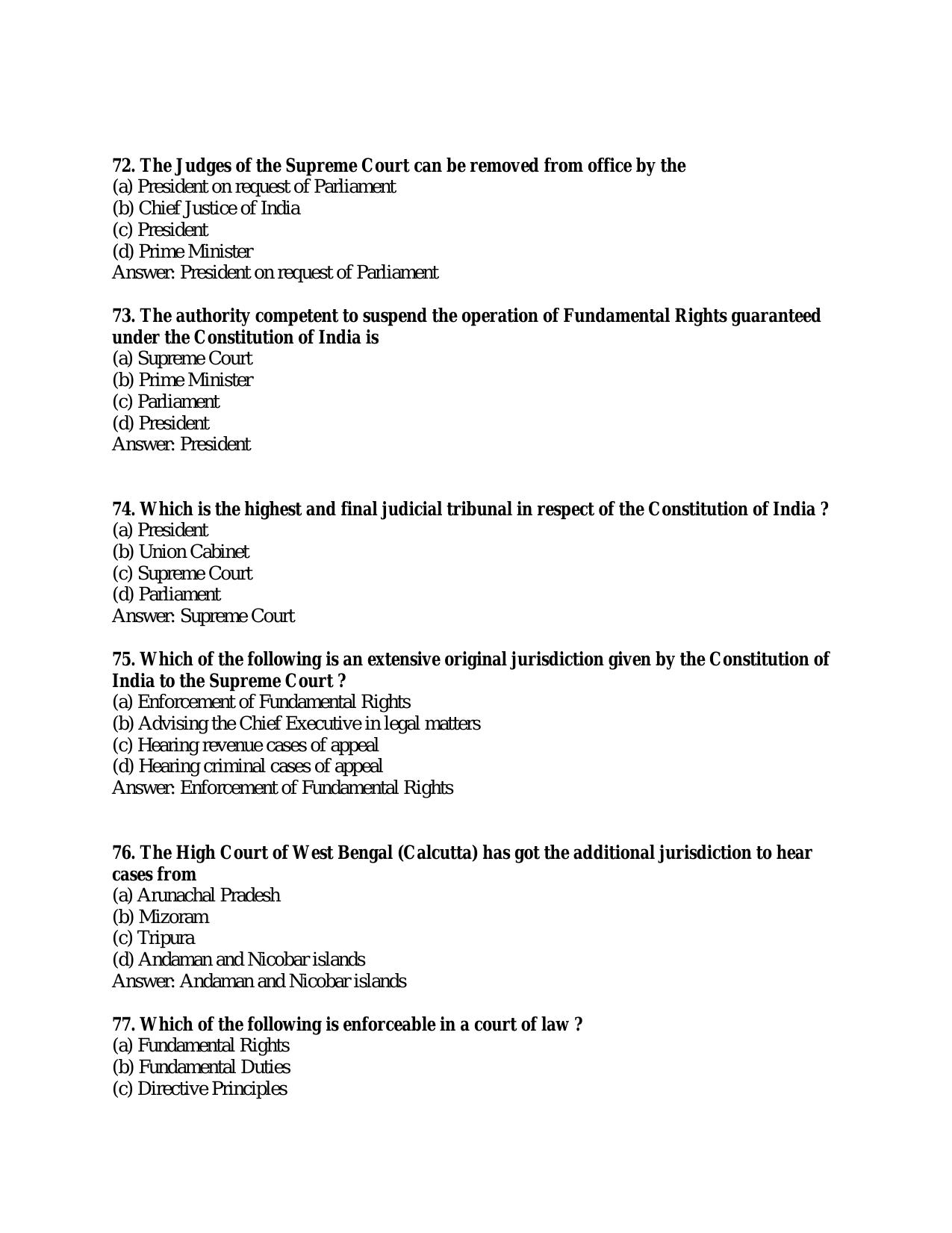 patnahighcourt.bih.nic.in District Judge Entry Level Model Papers for Law - Page 47