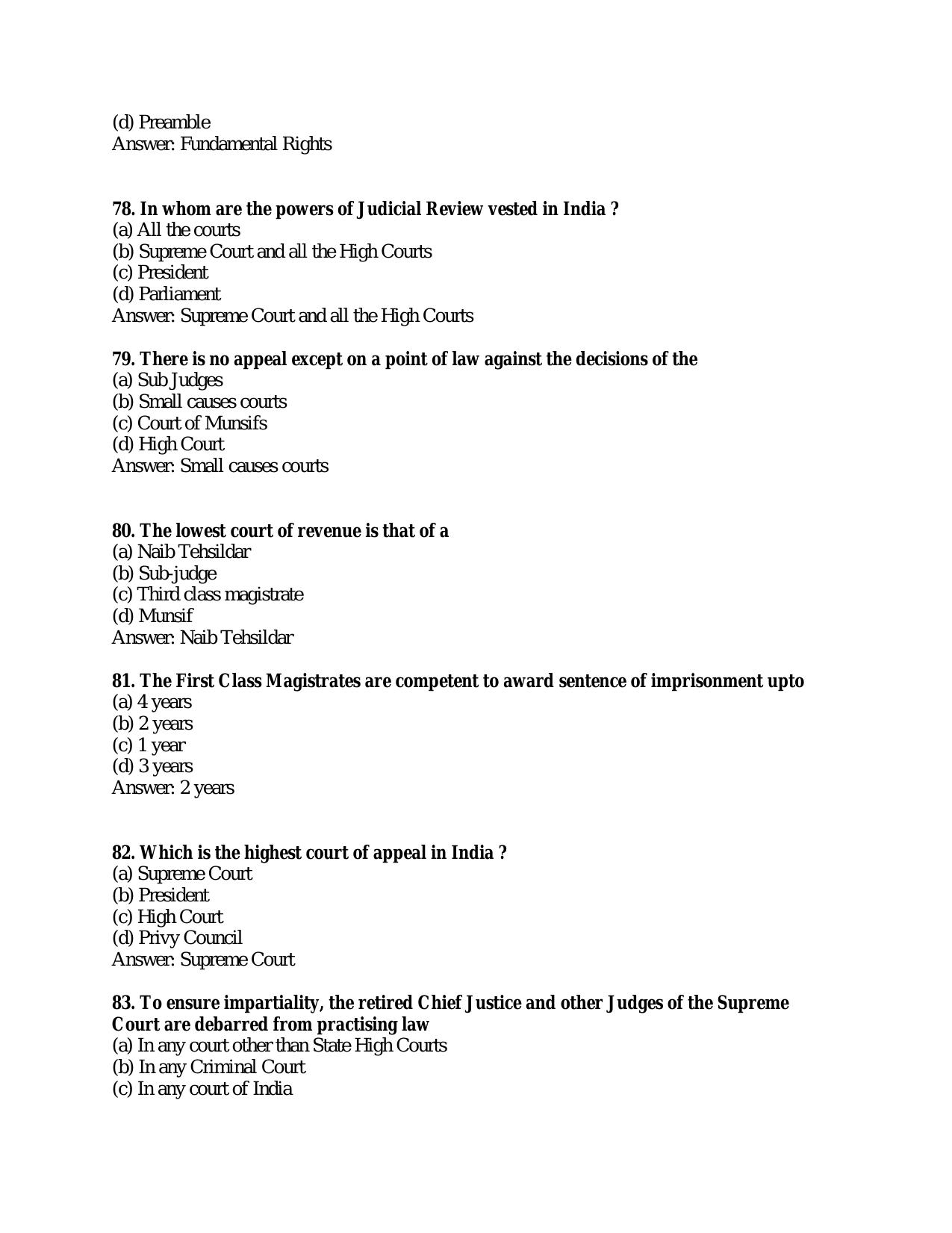 patnahighcourt.bih.nic.in District Judge Entry Level Model Papers for Law - Page 48
