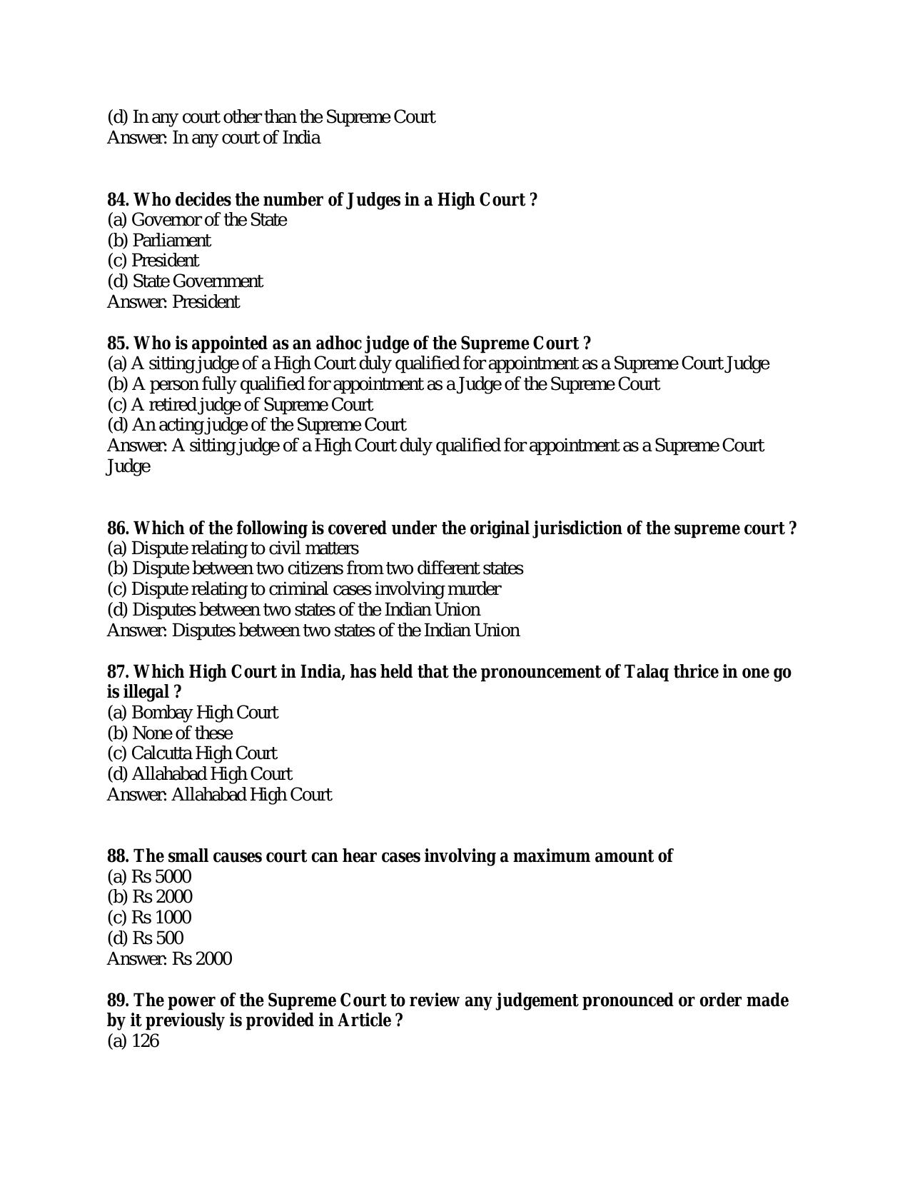 patnahighcourt.bih.nic.in District Judge Entry Level Model Papers for Law - Page 49