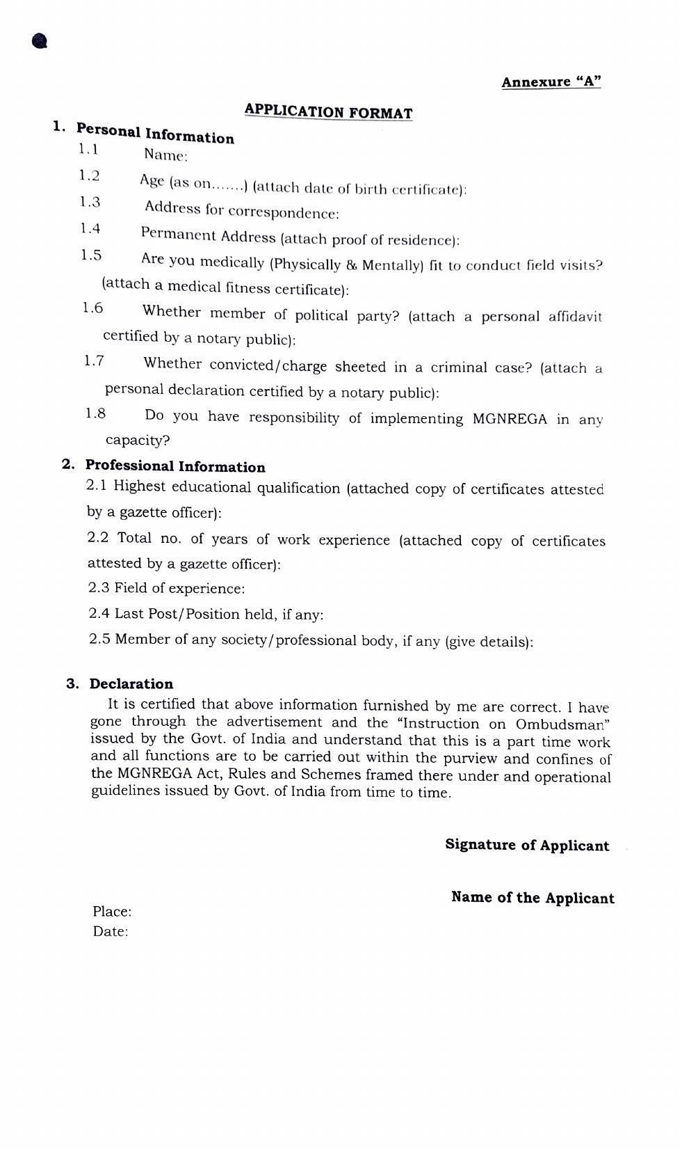 Andaman & Nicobar Administration Invites Application for Ombudsman Recruitment 2022 - Page 4